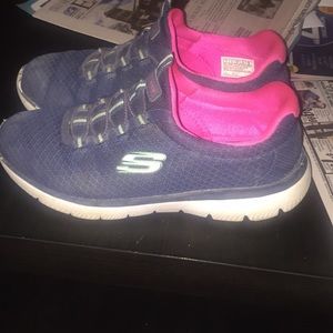 Skechers memory foam slip on shoes